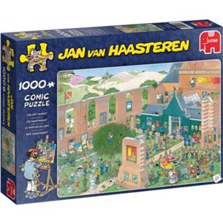 👉 Puzzel Jan van Haasteren - De Kunstmarkt 1000 Stukjes 8710126200223