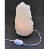 👉 Zout lamp active witte wit Zoutlamp met DIMMER 2 tot 4 kg - Zoutsteen van uit Dode Zee c.a.19,5x13cm 8720153601320