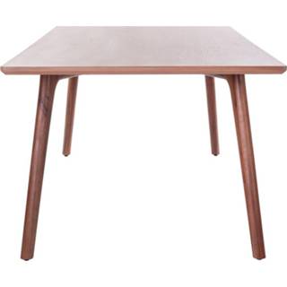 👉 Eettafel bruin hout eiken fineer rechthoek retro active SMAQQ Chervil 180cm 8720094849751