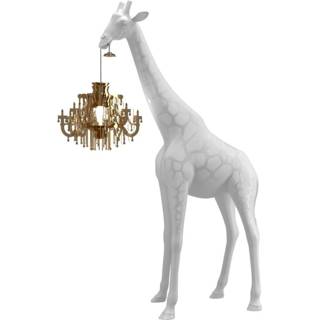 👉 Vloerlamp wit XS active Qeeboo Giraffe in Love White