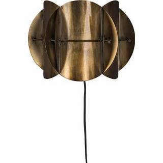 👉 Wandlamp brass active Dutchbone Corridor Antiek
