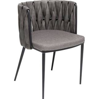 👉 Eetkamerstoel grijs staal modern active Kare Cheerio incl. Cushion 4025621830788