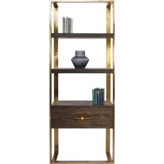 👉 Boekenkast bruin hout modern active Kare Osaka 4025621838777