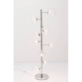 👉 Vloerlamp zilver staal modern A-C active Kare Balloon Smoke 12 4025621514152