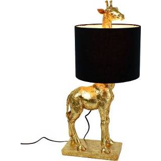 👉 Design tafellamp zwart goud rond modern active Meer Giraffe Black Gold
