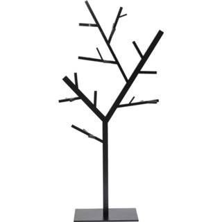 👉 Kapstok zwart metaal staal boom modern staand active Kare Technical Tree Black 4025621836018