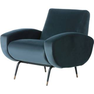 👉 Fauteuil blauw polyester modern active SMAQQ Charvil 8720094849966