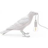 Tafellamp wit kunststof modern active Seletti Bird Sitting White