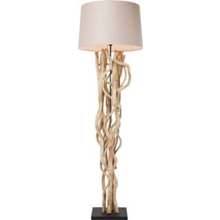 👉 Vloerlamp beige hout botanisch active Kare Scultra