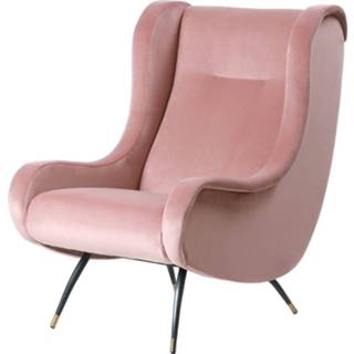 👉 Fauteuil roze stof modern active SMAQQ Chili Clay 8720094849942