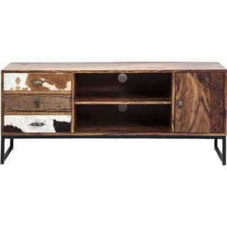 👉 Bruin gelakt hout landelijk active Kare TV-meubel Rodeo 4025621791515