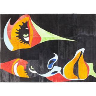 👉 Vloerkleed multicolor runderhuid rechthoek retro active Kare Beauty Pop 240x170 cm 4025621520597