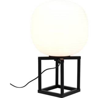 👉 Tafellamp wit gelakt staal rond modern A-E active Kare Frame Ball