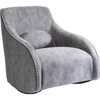 👉 Schommelstoel grijs polyester retro active Kare Ritmo Vintage Grey 4025621794035