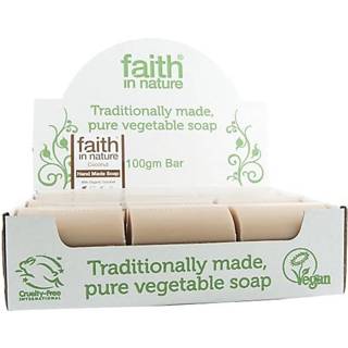 👉 Natuurlijke zeep Faith in Nature 18 a Box - Zepen Kokos