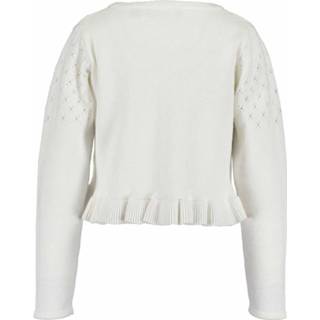👉 Blue Seven! Meisjes Vest - Maat 128 - Off White - Katoen