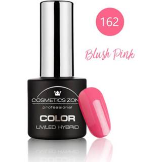 👉 Nagellak roze gel One Size Cosmetics Zone UV/LED Hybrid 7ml. Blush Pink 162 8719925792830