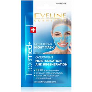 👉 One Size GeenKleur Eveline Cosmetics Facemed+ Ultra Repair Night Mask 7ml. 5901761948936