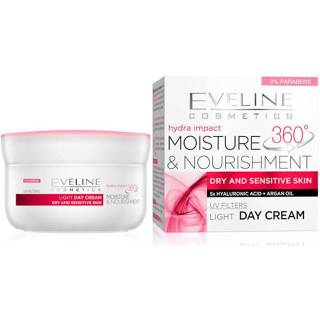 👉 One Size GeenKleur Eveline Cosmetics Hydra Impact 360 Moisture & Nourishment Day Cream 50ml. 5901761916874