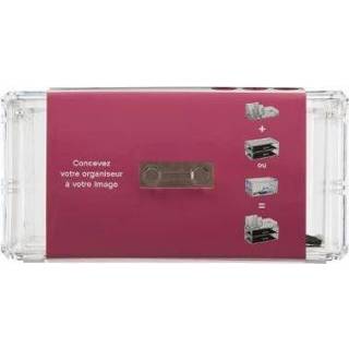 👉 Organizer transparant One Size GeenKleur Dermarolling Makeup 1 lade - #155915 8720143150524