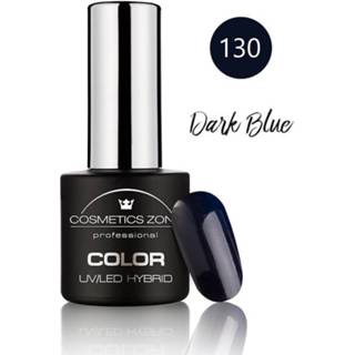 👉 Nagellak gel One Size blauw Cosmetics Zone UV/LED Hybrid 7ml. Dark Blue 130 7433652323341