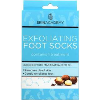 👉 Sock Skin Academy Exfoliating Foot Socks Macadamia Nut 1 paar 5031413989960