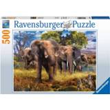 Puzzel nederlands legpuzzels Olifantenfamilie (500 stukjes) 4005556150403