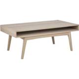 👉 Salontafel wit eiken hout bruin 24Designs Danish - 130x70x50 White Wash 8719874347723