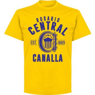 👉 Shirt geel Rosario Central Established T-Shirt -