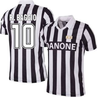 👉 Retroshirt zwart Juventus Retro Shirt 1992-1993 + Nummer 10 (Retro Fan Style)