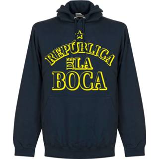 👉 Hoodie Navy Blauw Republica De La Boca -