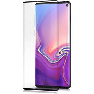 👉 Screen protector One Size GeenKleur zwart BeHello Samsung Galaxy S10 Edge to High Impact Glass 8719874441070