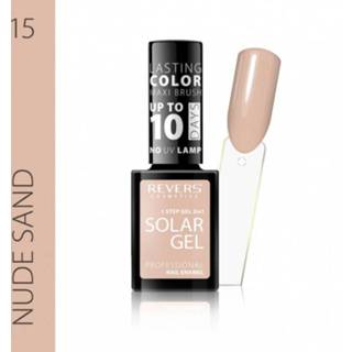 👉 Nagellak gel One Size beige REVERS® 3in1 Solar 12ml. - #15 Nude Sand 5902815108542
