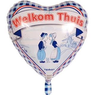 👉 Helium ballon meisjes Heliumballon Welkom thuis 45 cm