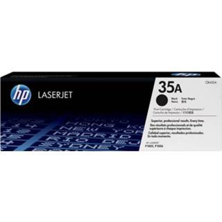 👉 HP 35A zwarte LaserJet tonercartridge (CB435A) Zwart