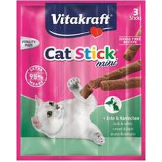 Vitakraft Cat Stick Mini - Eend & Konijn 4008239241900