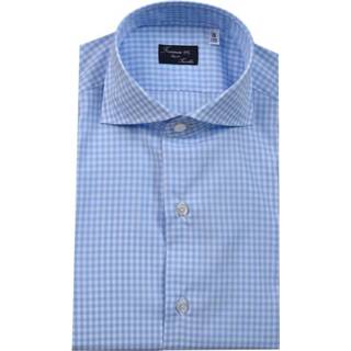 👉 Overhemd male blauw Napoli