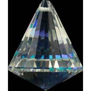 👉 Regenboogkristal Kegel Donker Parelmoer AAA Kwaliteit