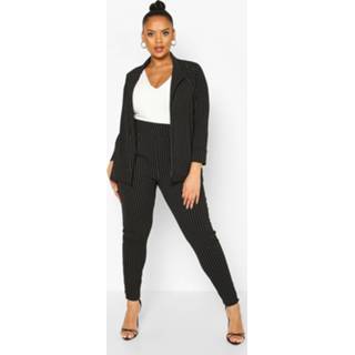 👉 Blazer vrouwen Plus Pinstripe Tailored Trouser Co-ord