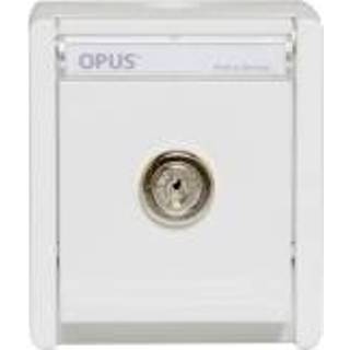 👉 Contactdoos active Opus Resist geaarde enkel met slot sleutel enkelvoudig... 4028232328118