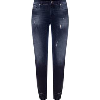 👉 Skinnyjeans vrouwen blauw Slandy skinny jeans