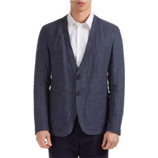 👉 Blazer male blauw Men's jacket 8058644581272