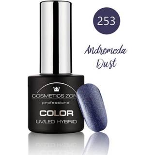 👉 Nagellak gel One Size blauw Cosmetics Zone UV/LED Hybrid 7ml. Andromeda Dust 253 7433652324362