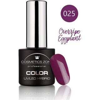 👉 Nagellak gel One Size paars Cosmetics Zone UV/LED Hybrid 7ml. Overripe Eggplant 025 7433652328346