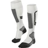 👉 Sock vrouwen wit Ski SK4