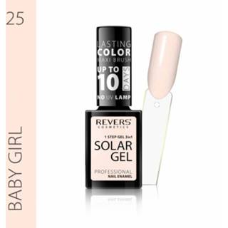 👉 Nagellak gel One Size beige baby's meisjes REVERS® 3in1 Solar 12ml. - #25 Baby Girl 5902815112211