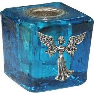 👉 Kaars houder glas active turkoois Turquoise Mini Kaarshouder Aartsengel Sandalfon 8900000861057
