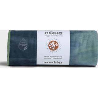 Manduka eQua Yogamat Handdoek - Maldive - Handgeverfd