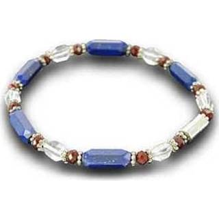 👉 Edelsteen armband active Edelstenen Lapis Lazuli met Zirkoon en Bergkristal 8718561035240