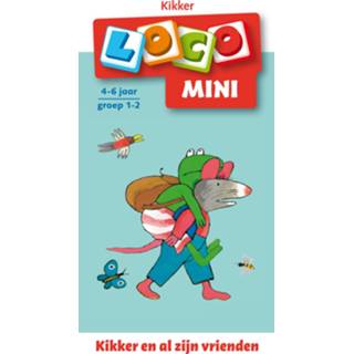 👉 One Size GeenKleur Mini Loco Kikker en al z'n vrienden 9789001589240